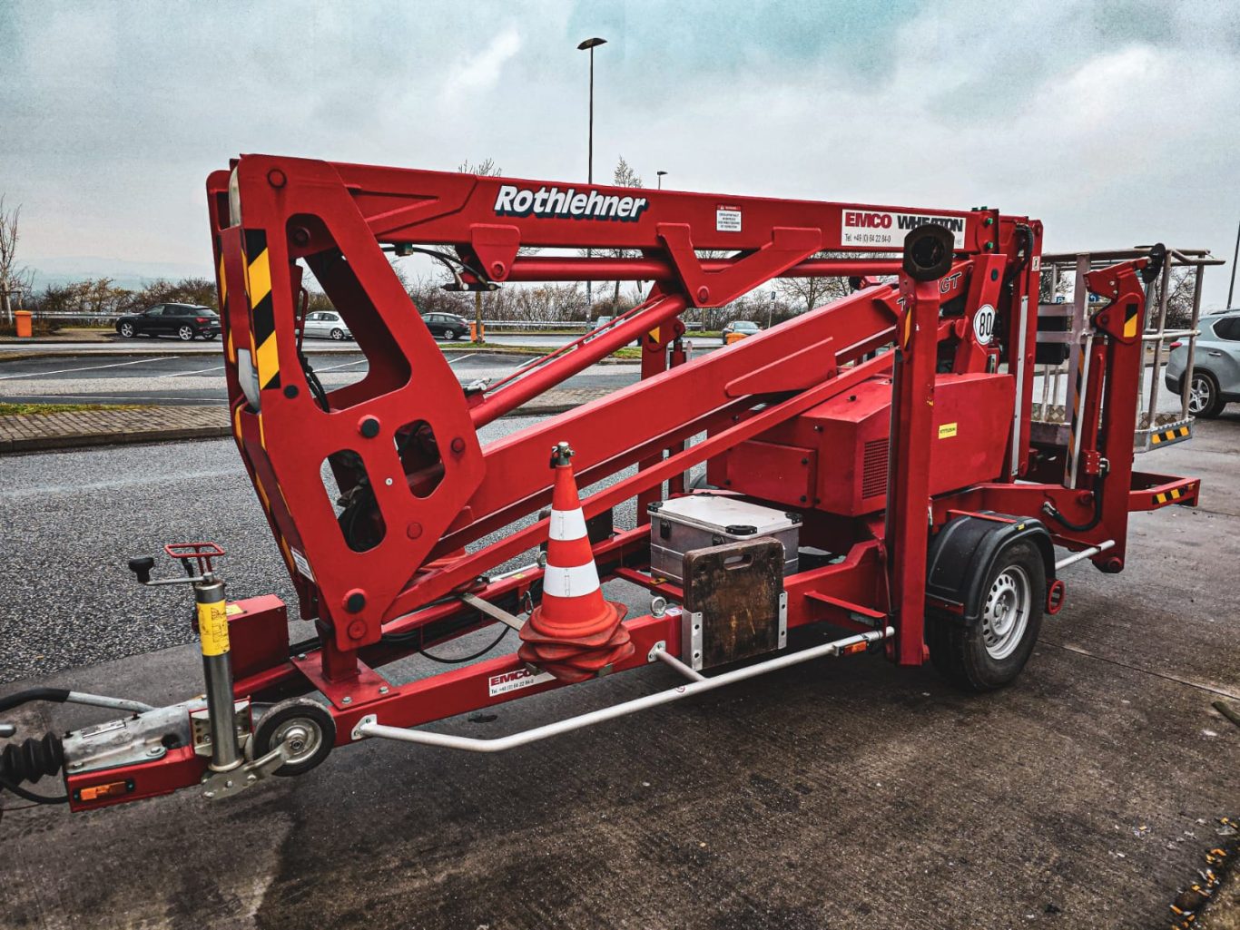 Unsere Hubarbeitsbühne Unsere Hubarbeitsbühne